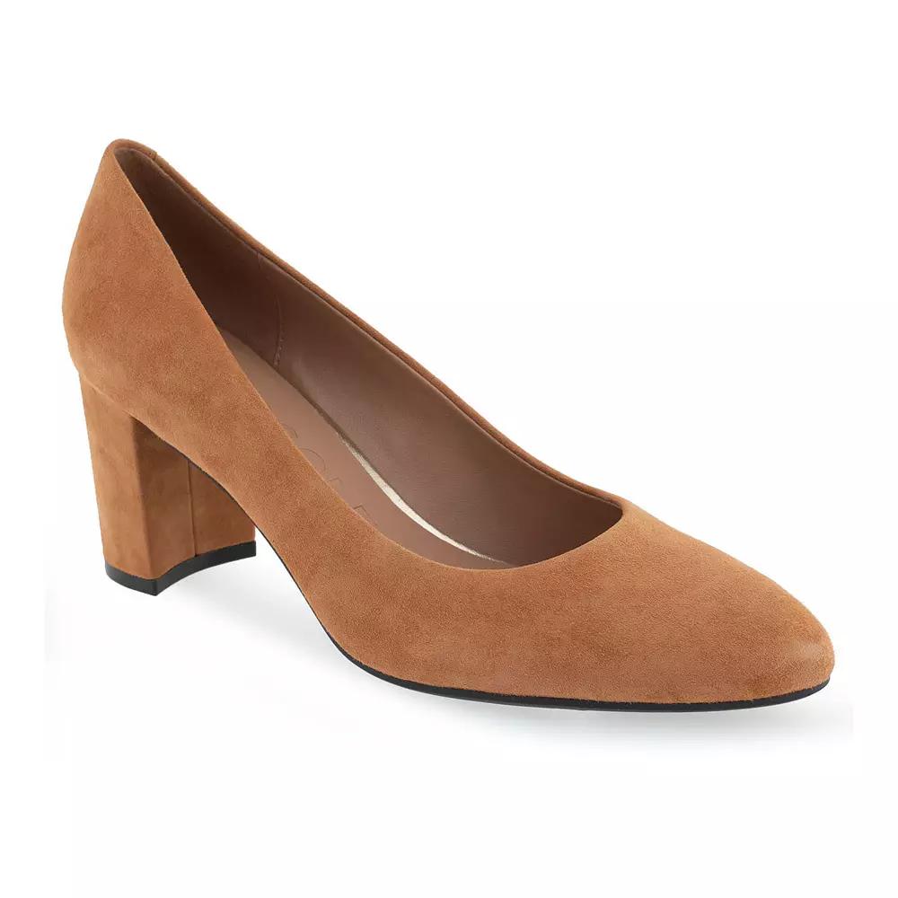 Aerosoles Betsy Women's Suede Dress Pumps,  Product Image