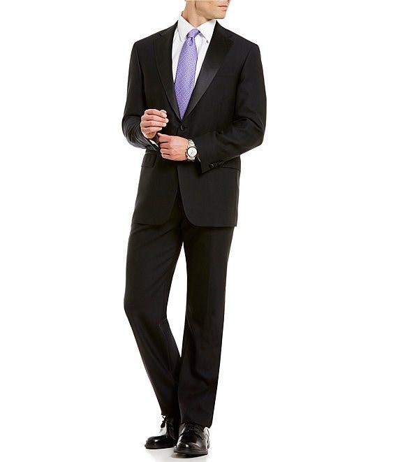 Hart Schaffner Marx Chicago Classic Fit Pleated Pants 2-Piece Tuxedo Product Image