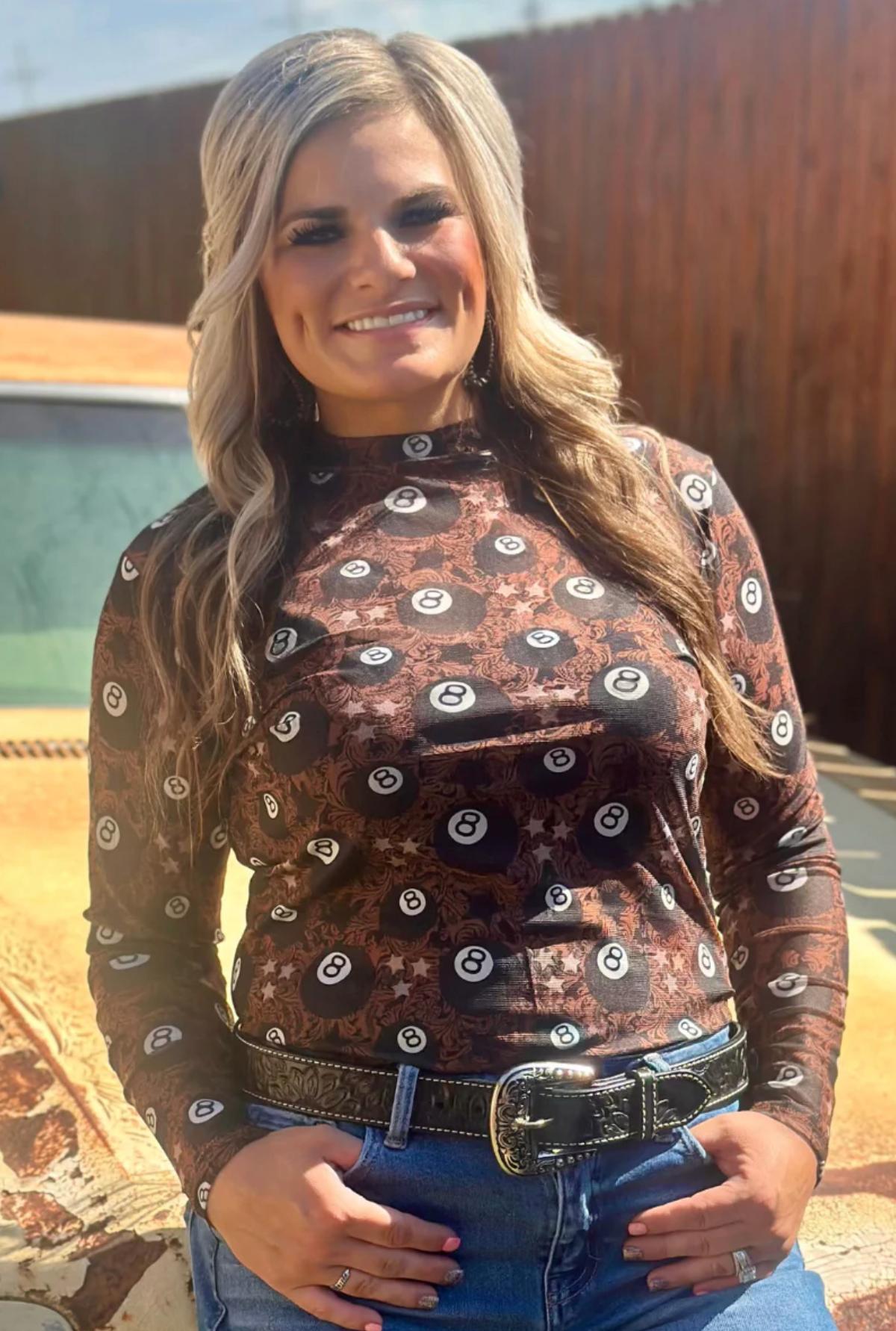 Sterling Kreek Lucky Shot Mesh Top Product Image