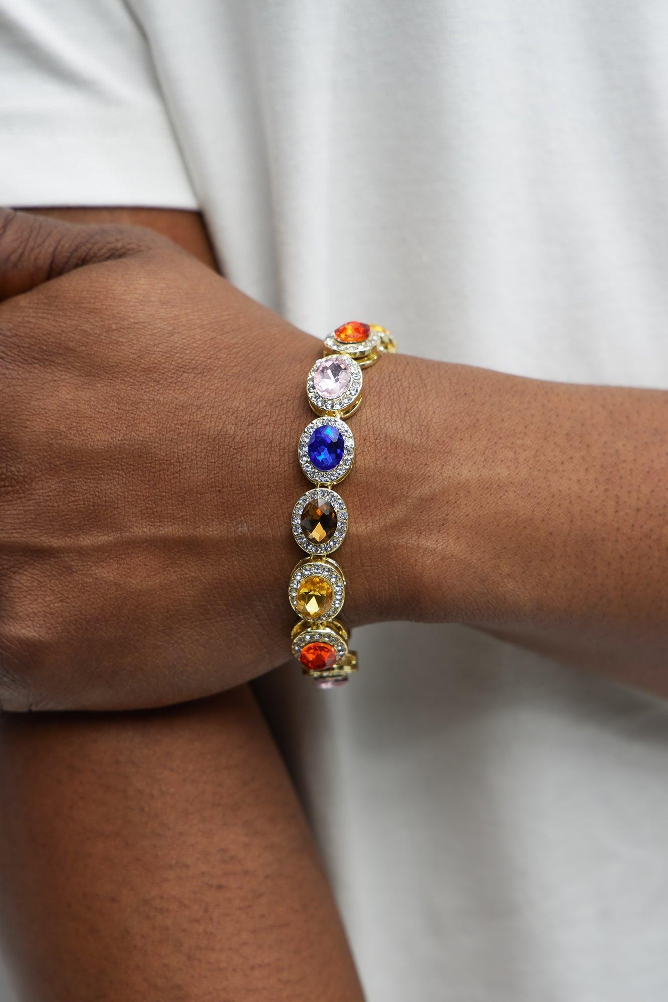 Bejeweled Bracelet - Multi Color Product Image