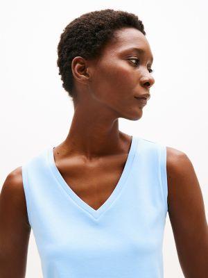 Drapey V-Neck Tank Top Product Image