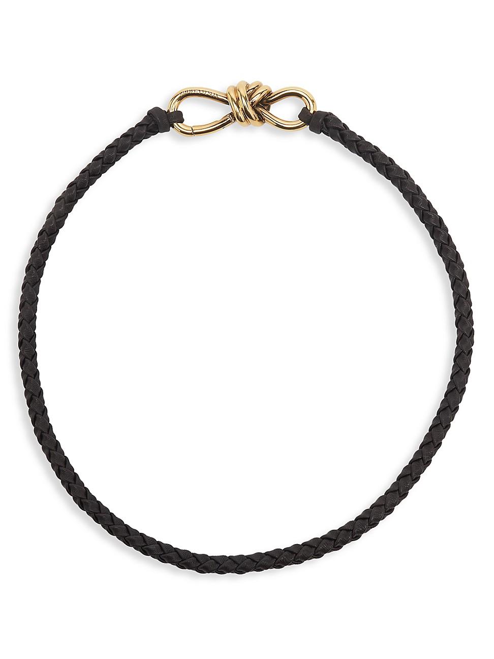 Intrecciato Braided Nappa Leather Belt Product Image