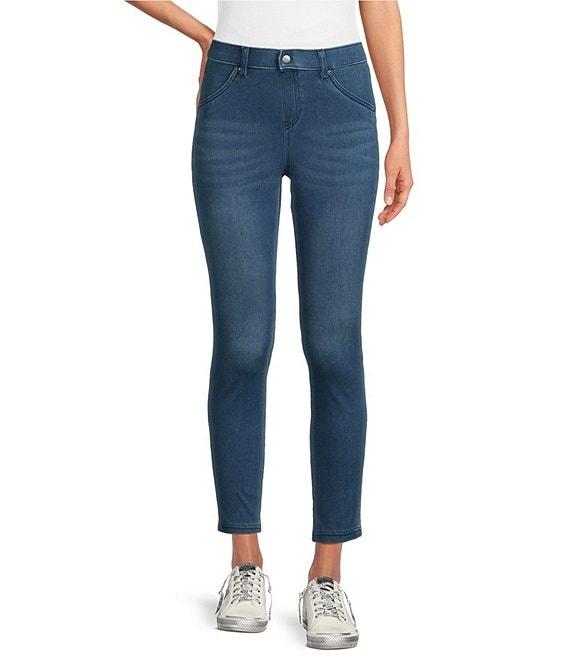 HUE Ultra Soft Denim High Rise Skimmer Crop Jeggings Product Image