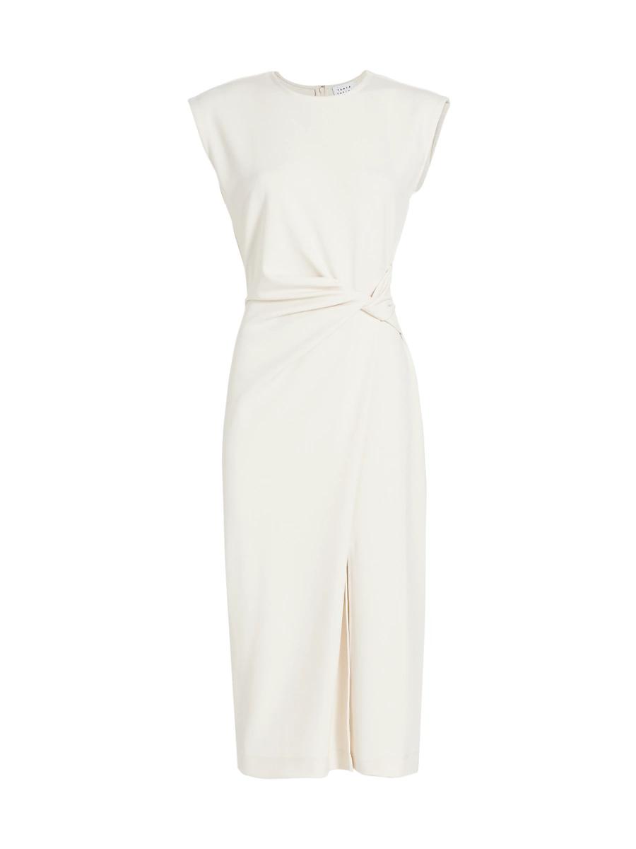 Womens Cody Crepe Sleeveless Midi-Dress Product Image