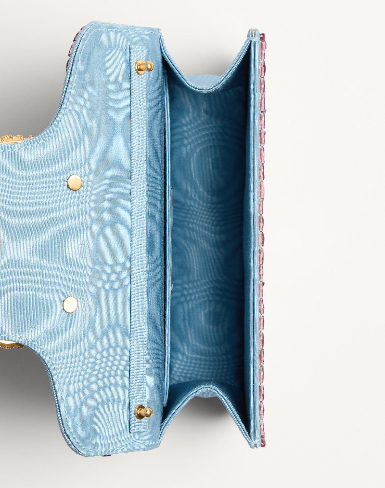 Valentino Garavani Locò Small Shoulder Bag Embroidered With Jewel Logo Product Image