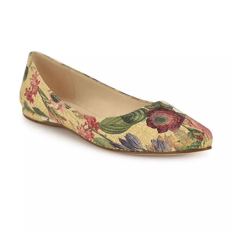 Nine West Speakup Women's Ballet Flats, Size: 9.5, Natural Team Product Image