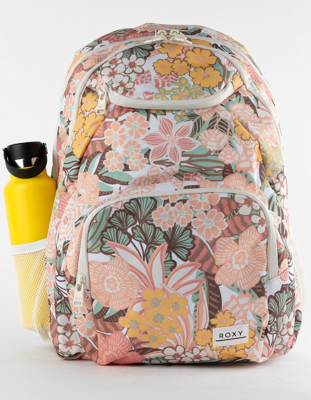 ROXY Shadow Swell Womens Medium Backpack - WHITE COMBO Product Image