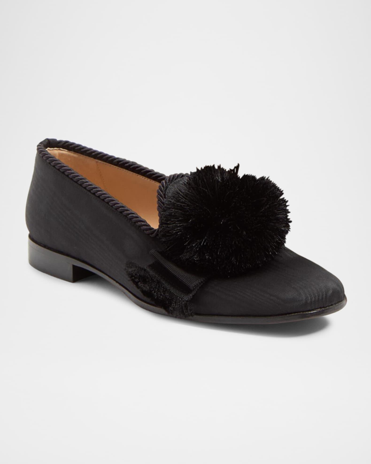 Mens Bowow Grosgrain and Pompom Loafers Product Image