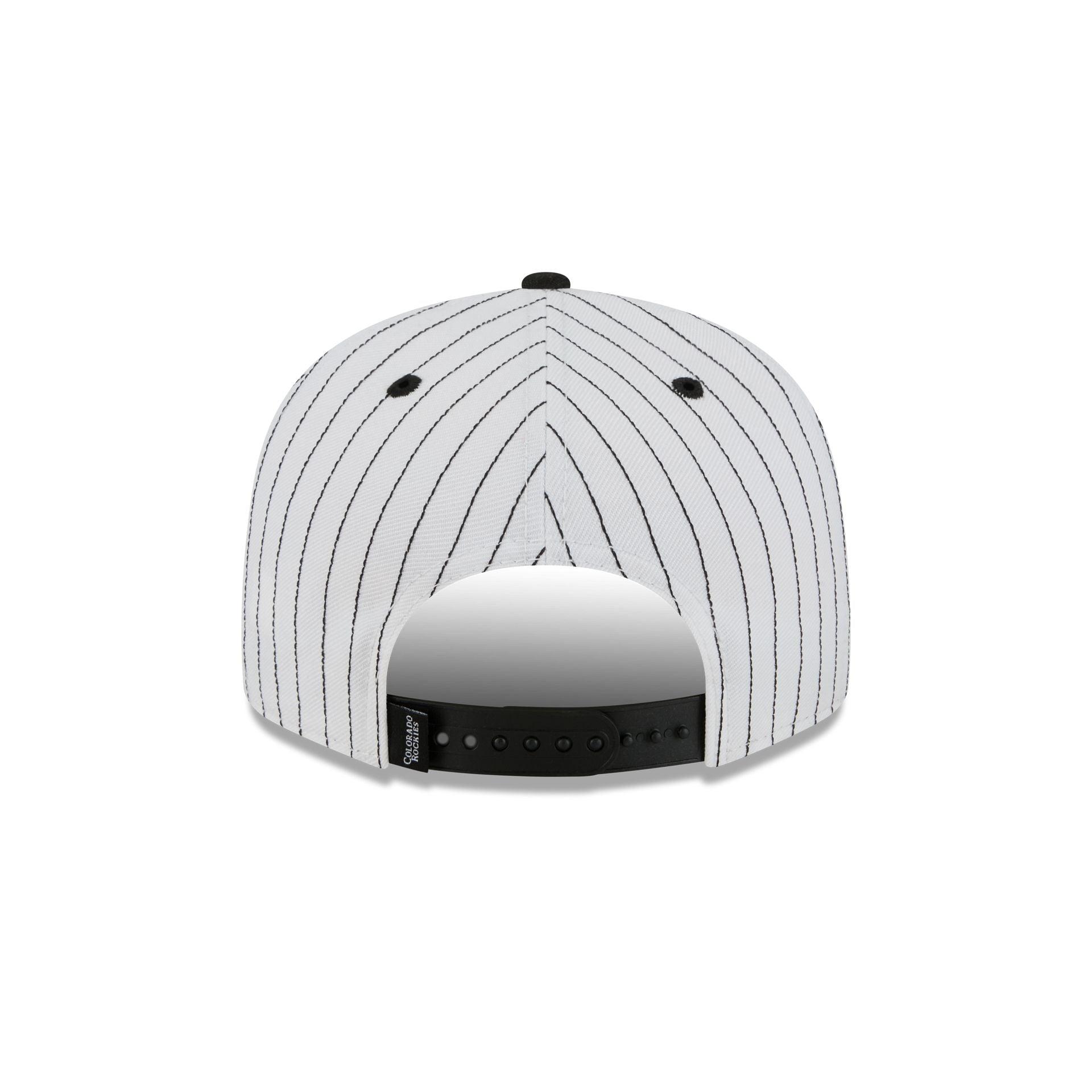 Colorado Rockies Deceptor Pinstripe 9FIFTY Snapback Hat Male Product Image