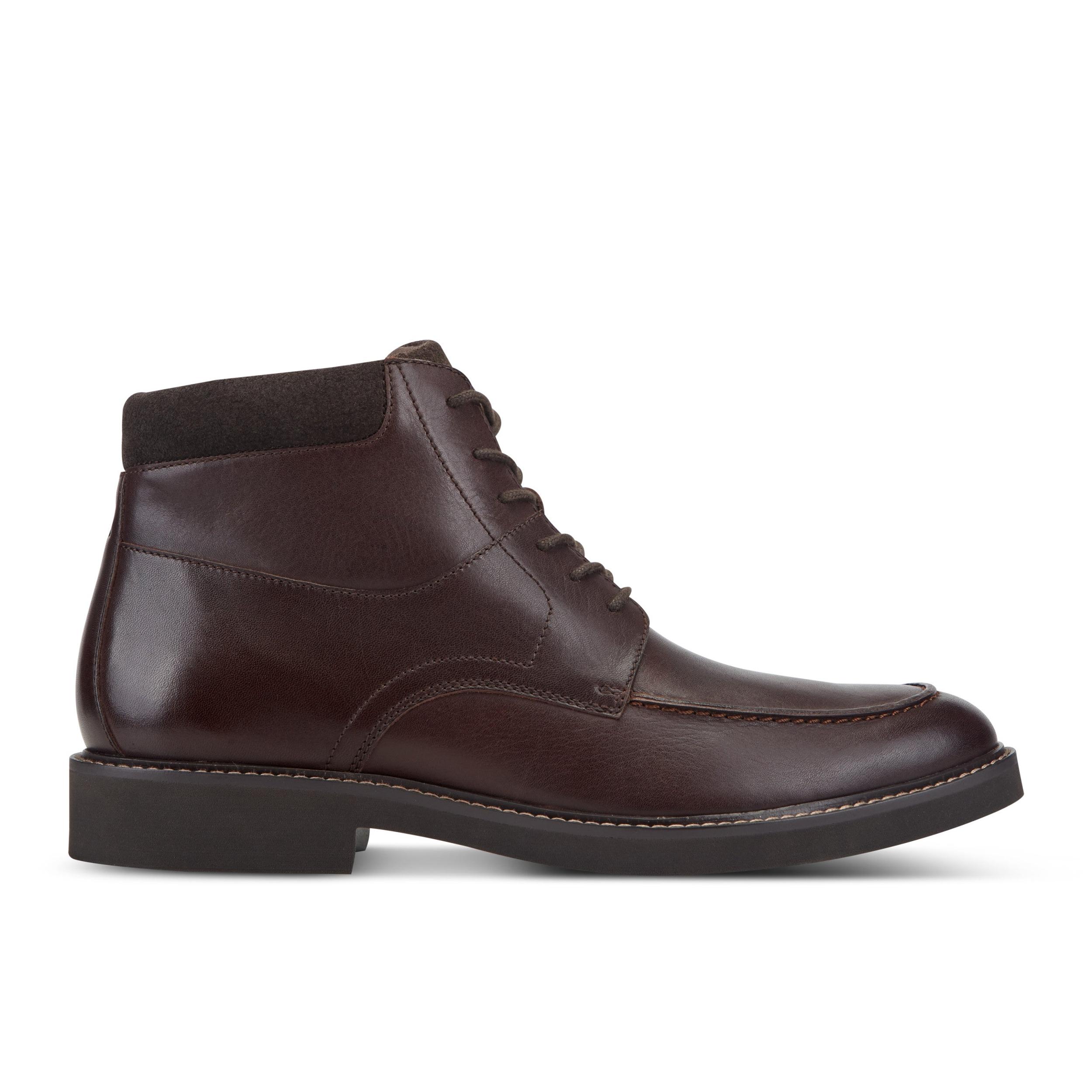 Men's Macklin Moc Toe Lace-Up Leather Boots Product Image