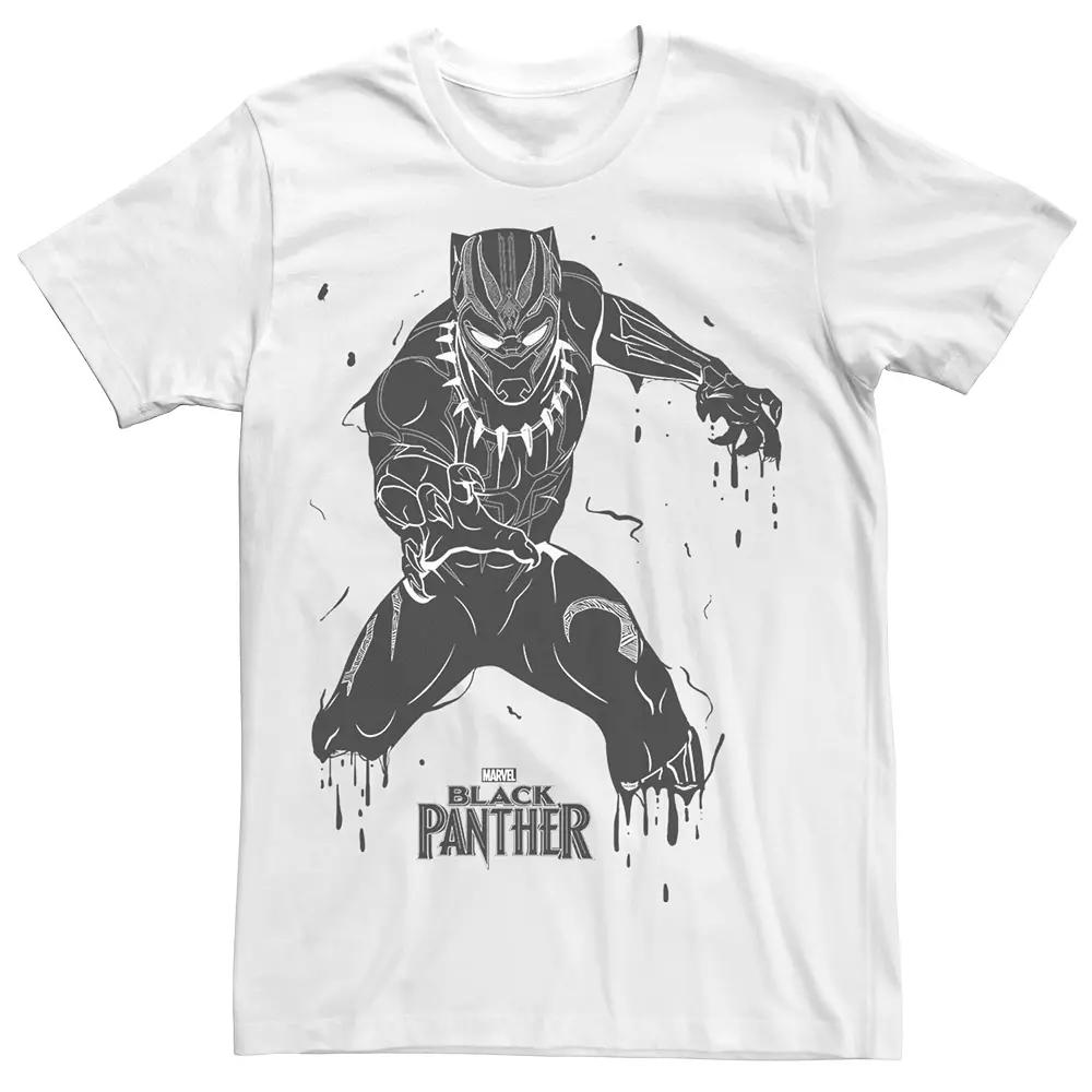 Boys 6-20 Marvel Black Panther Splattered Graphic Tee, Boy's,  Product Image