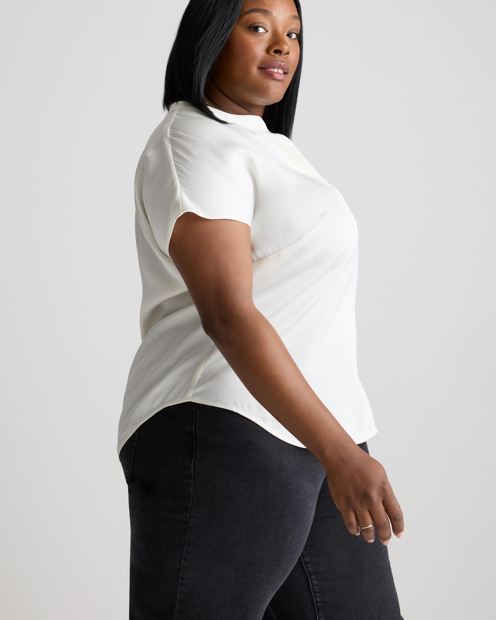 Quince | Women's Washable Stretch Silk Dolman Sleeve Blouse Mulberry Silk Product Image