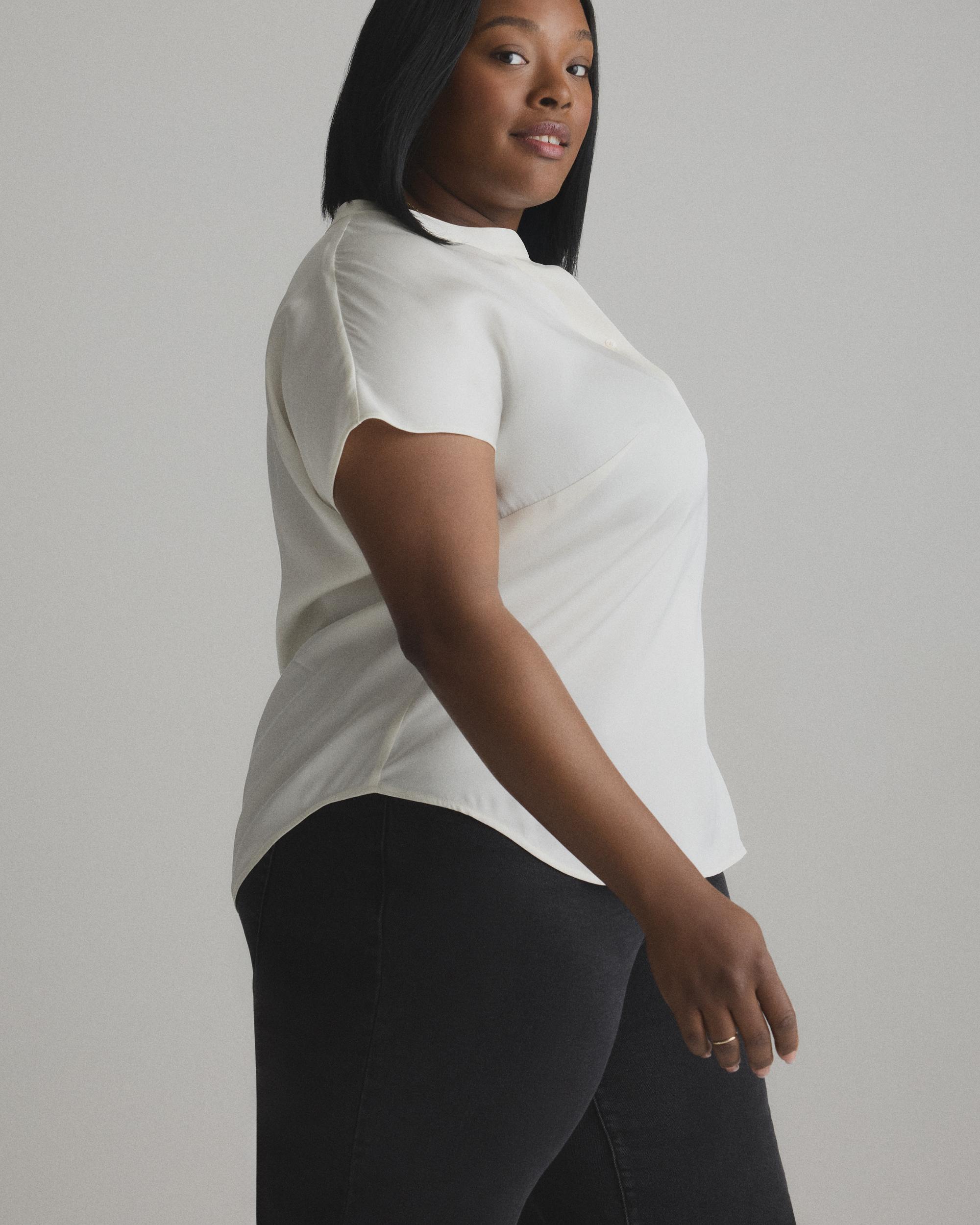 Quince | Women's Washable Stretch Silk Dolman Sleeve Blouse Mulberry Silk Product Image