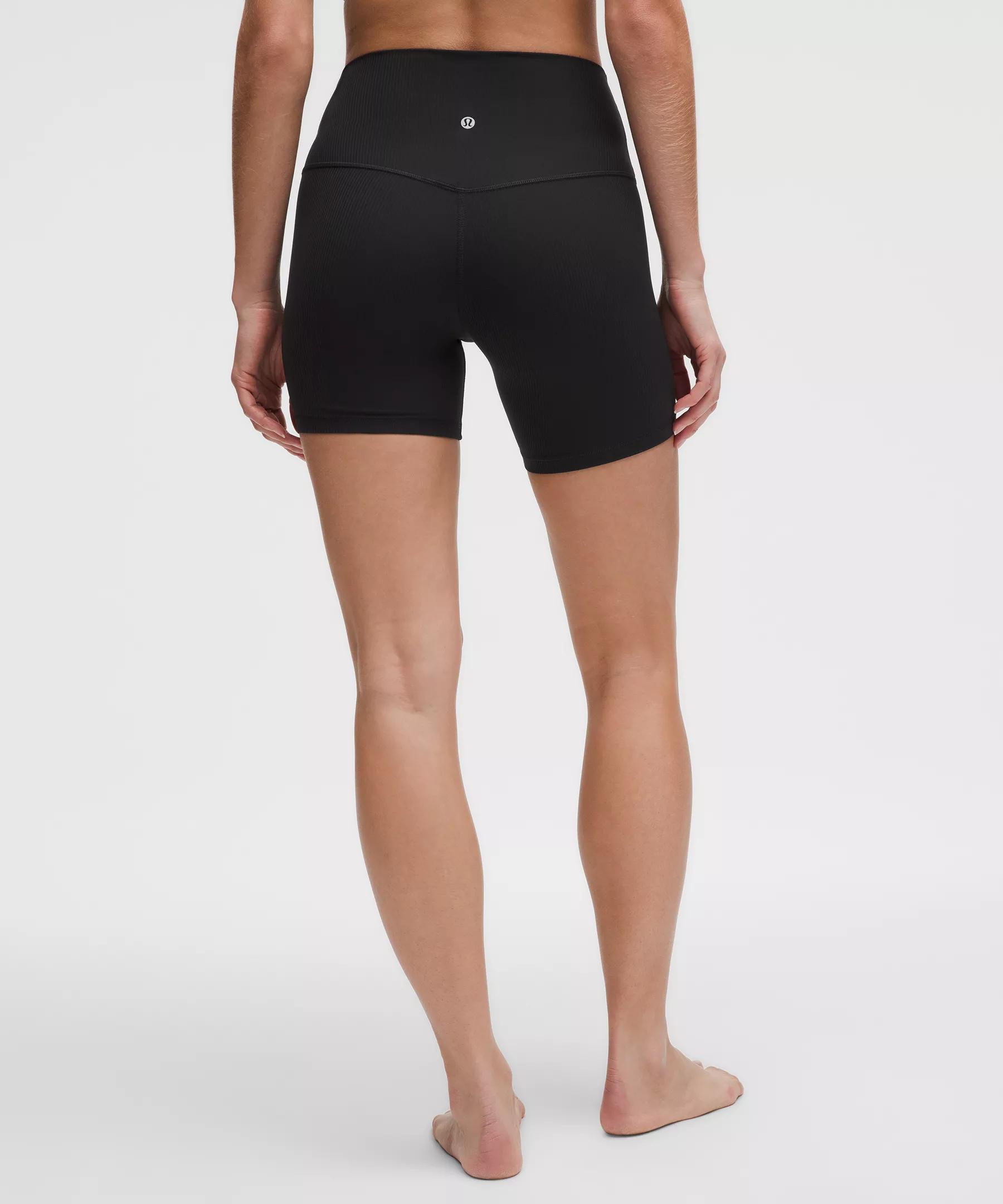 lululemon Align™ High-Rise Ribbed Short 6" Product Image