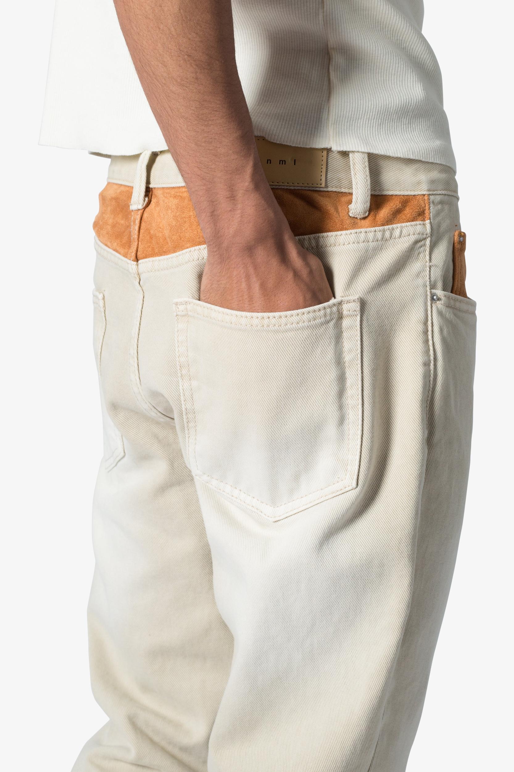 B375 Flare Denim - Light Tan Product Image