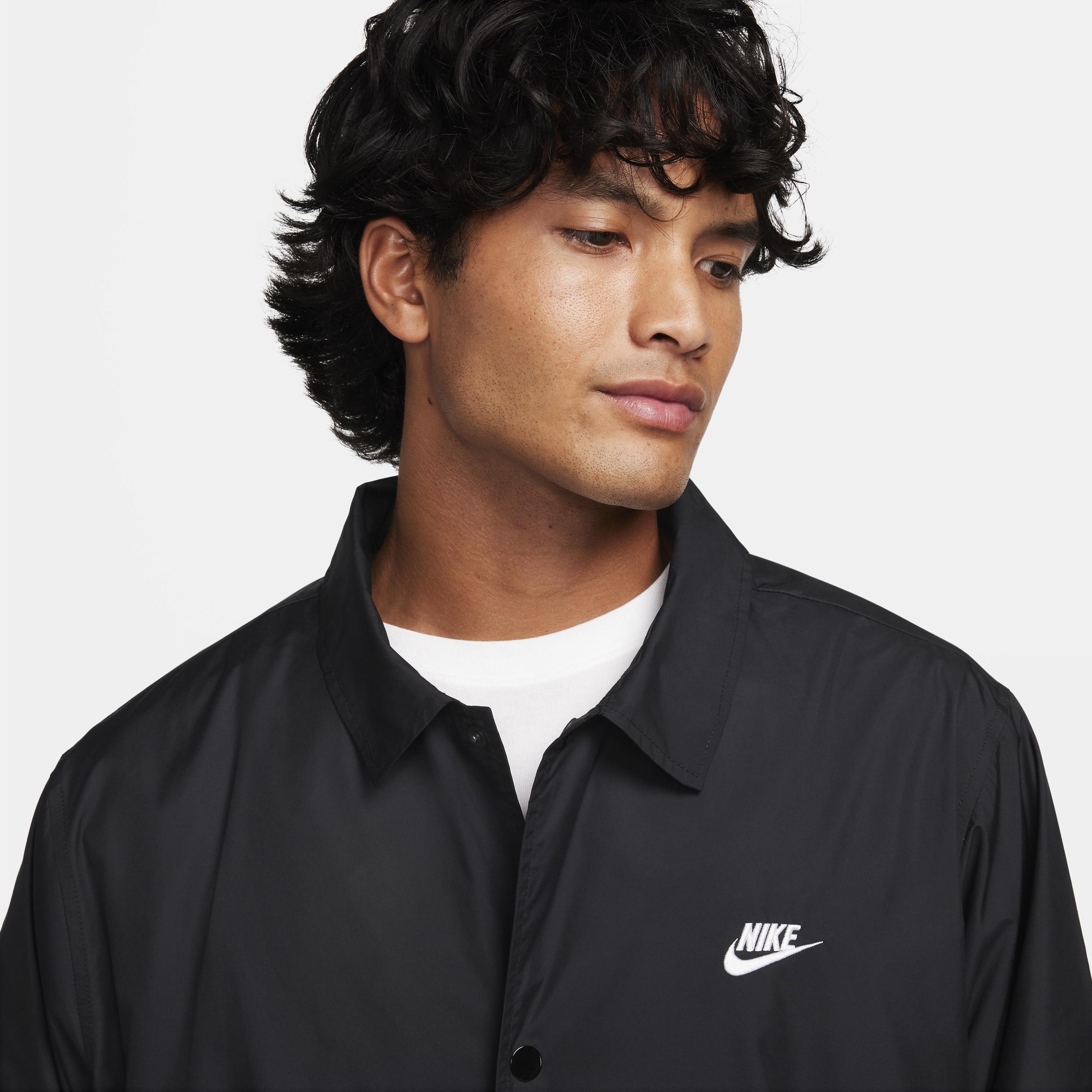 Nike Mens Club Coaches Jacket | FN3316-010 Product Image