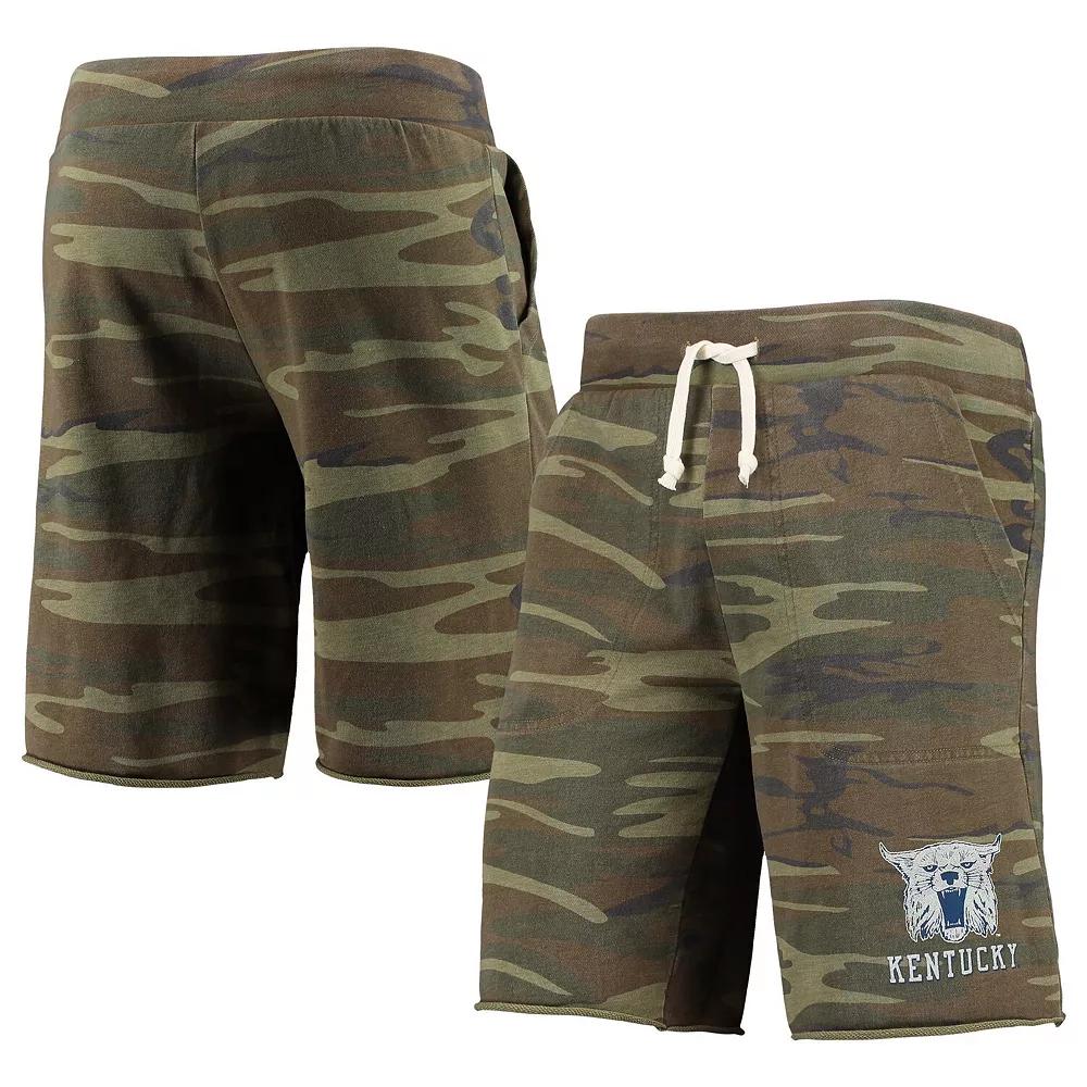 Men's Camo Alternative Apparel Kentucky Wildcats Victory Lounge Shorts, Size: Medium, Green Product Image