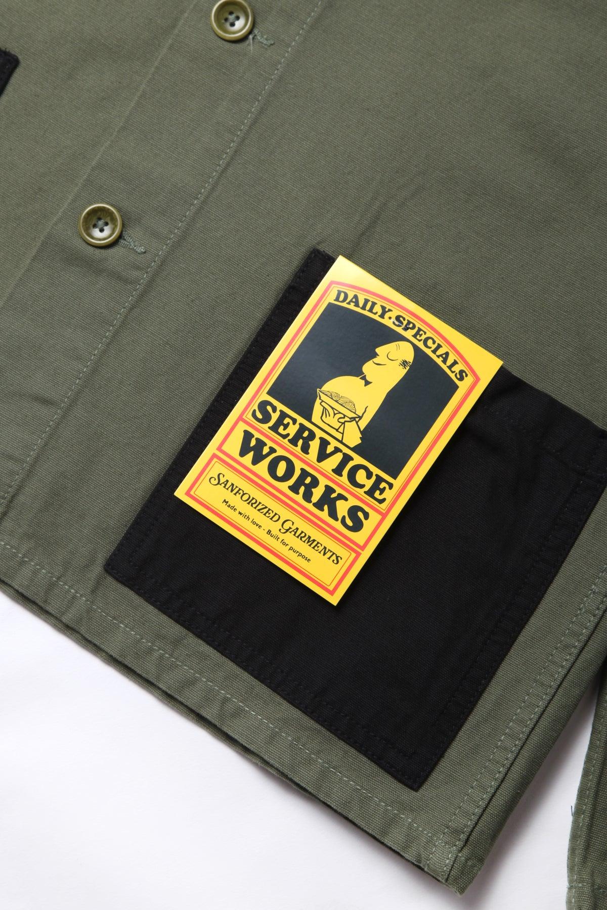 Service Works - Classic Chore Shirt - Woodland Product Image