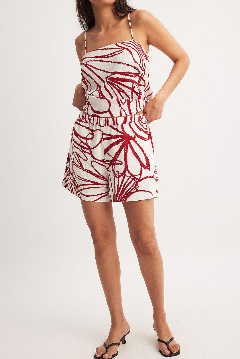 Linen Blend Shorts Product Image