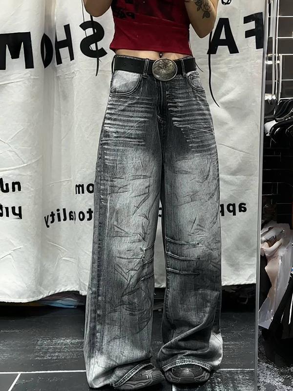 Wash Dirty Design Boyfriend Jeans Product Image