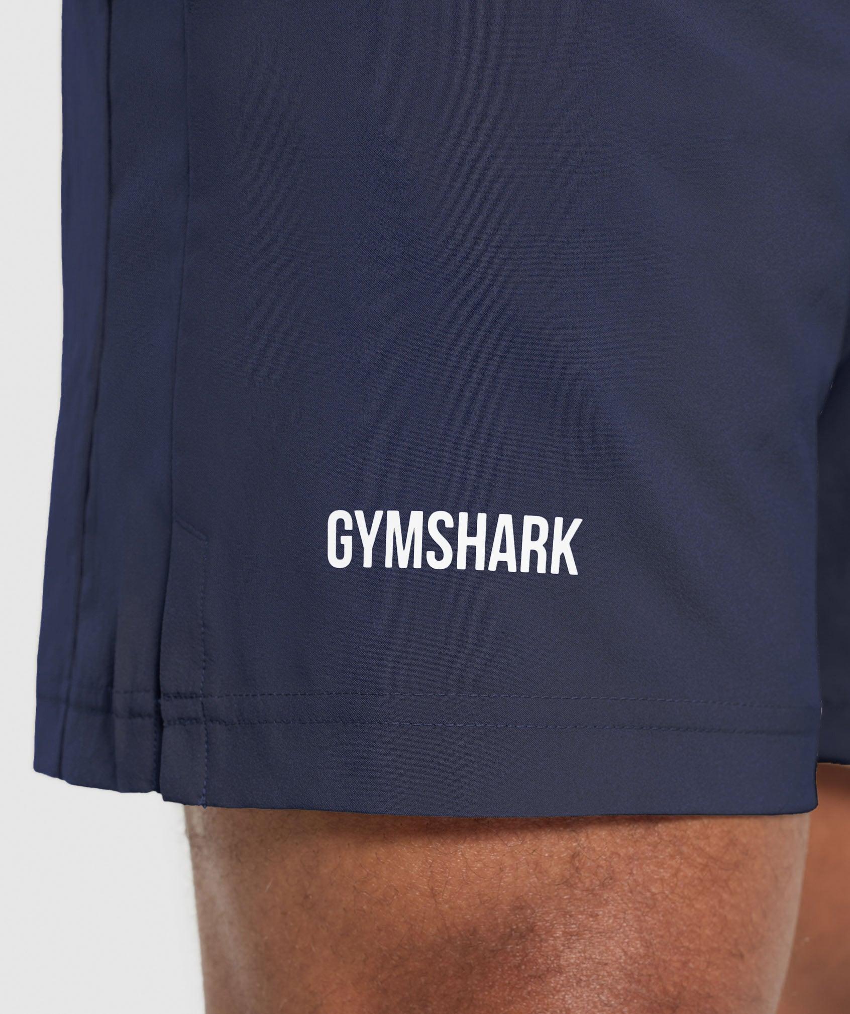 Gymshark Sport Panel 7" Shorts - Heavy Blue/Iron Blue Male Product Image