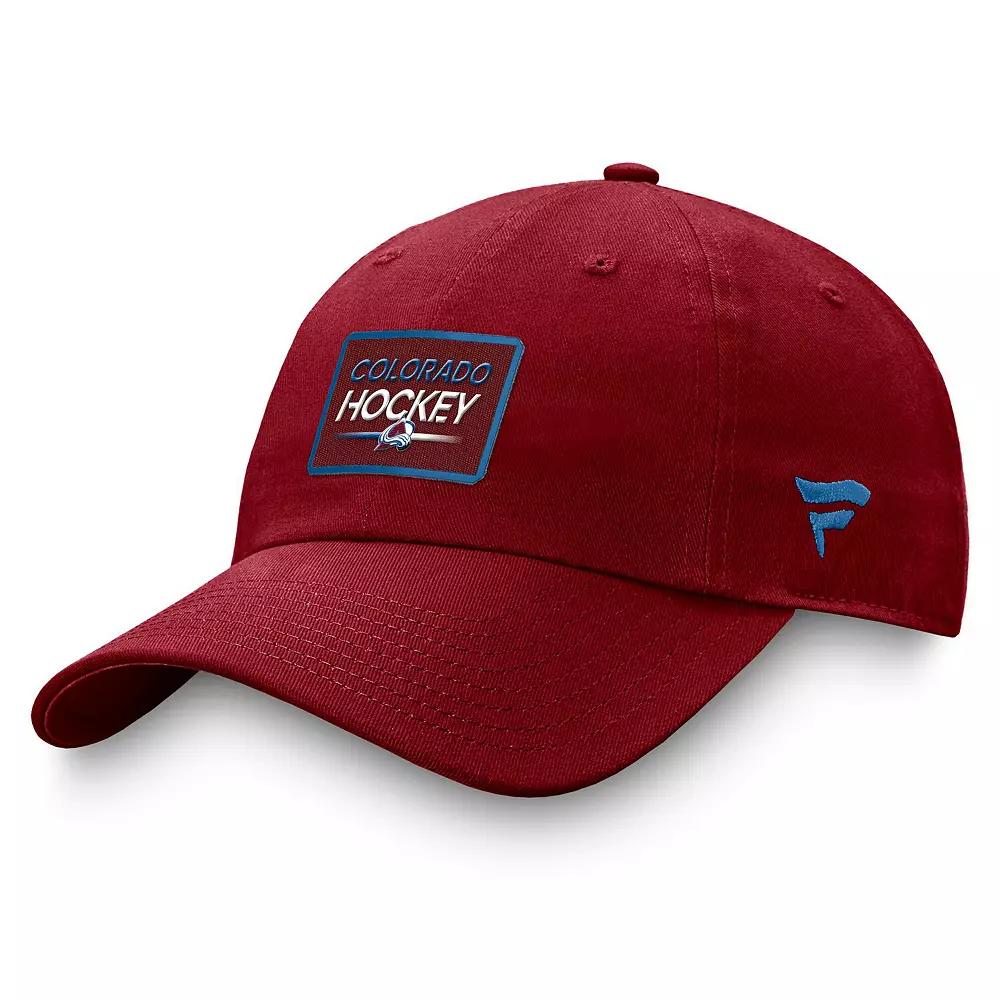 Men's Fanatics Branded Burgundy Colorado Avalanche Authentic Pro Prime Adjustable Hat, Med Re Product Image