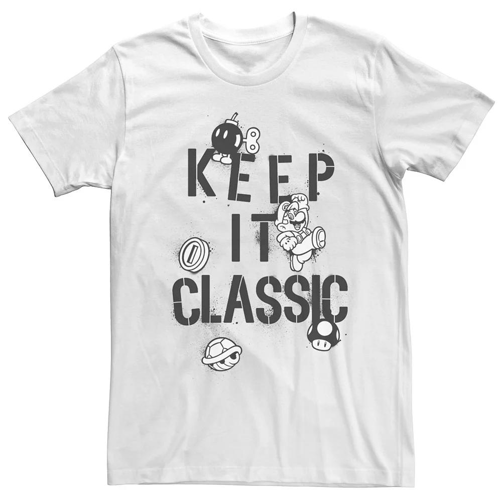 Men's Nintendo Super Mario Keep It Classic Paint Tee,  Product Image