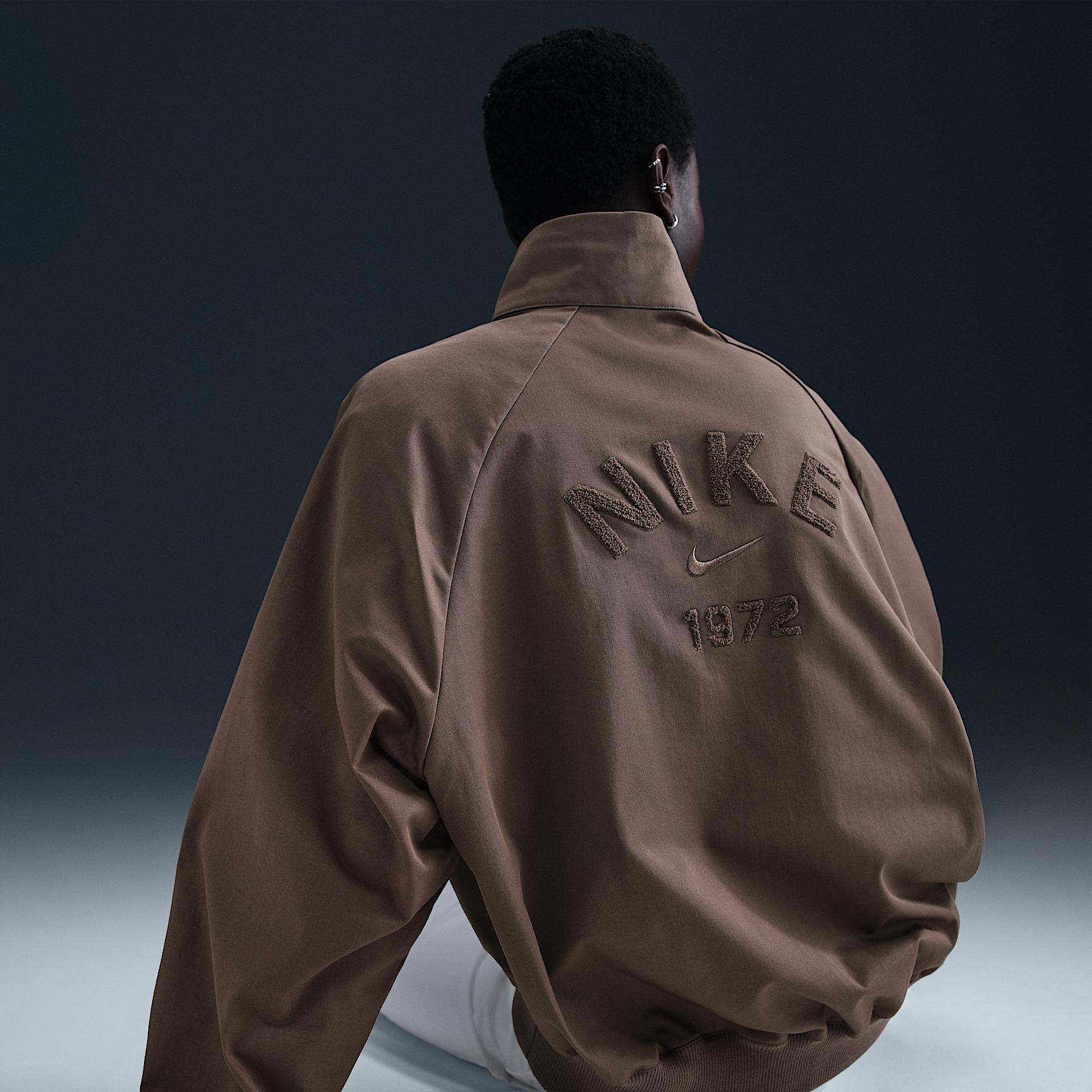 Nike Sportswear Collection Women's Oversized Twill 1/4-Zip Top Product Image