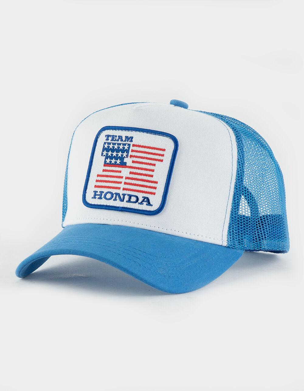HONDA Team Honda Mens Trucker Hat - WHITE COMBO Product Image