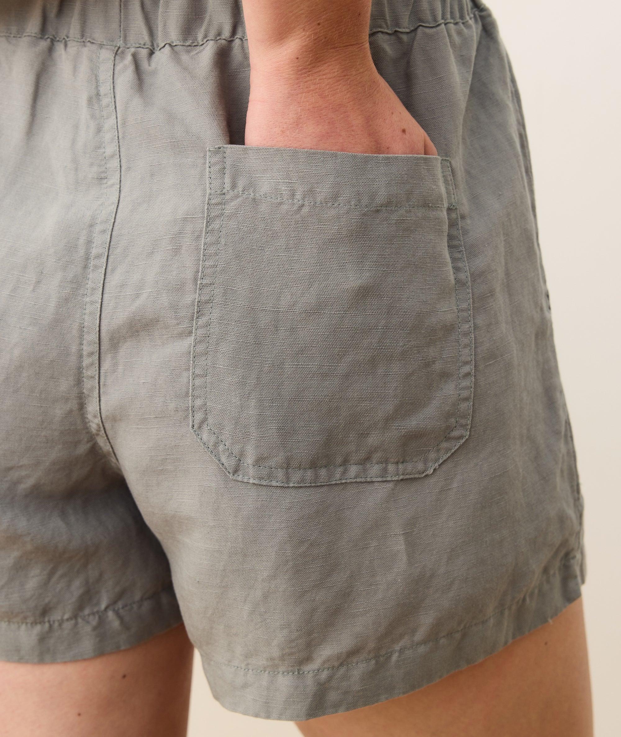 Linen Drawstring Short Product Image