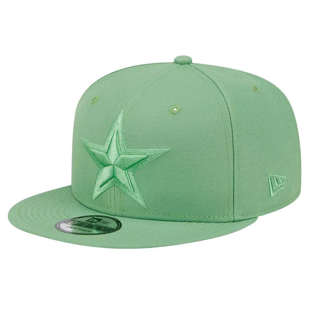 Men's New Era Green Dallas Cowboys Tonal Color Pack 9FIFTY Snapback Hat Product Image