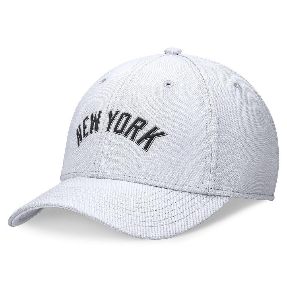 Men's Nike White New York Yankees Evergreen Performance Flex Hat, Size: Large/XL Product Image