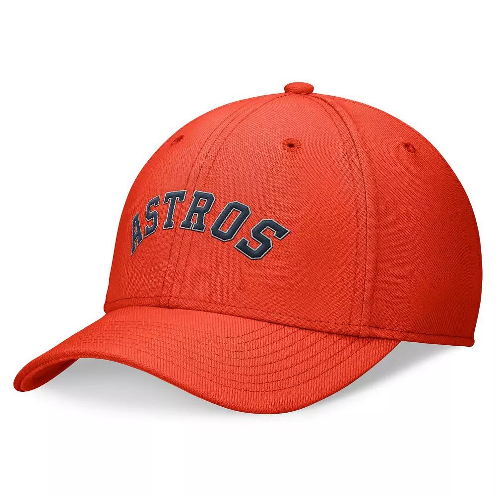Men's Nike Orange Houston Astros Evergreen Performance Flex Hat, Size: Medium/Large Product Image