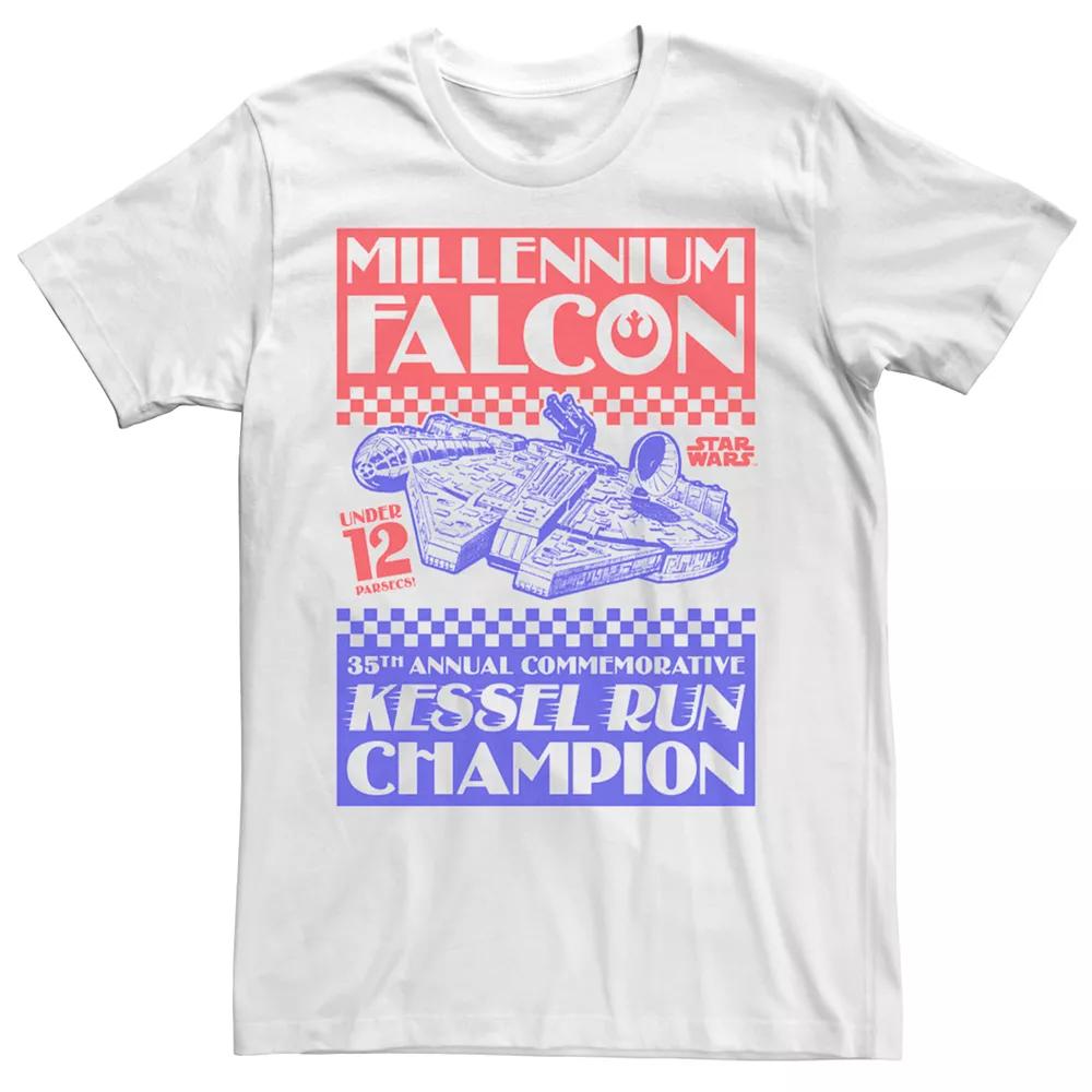 Men's A New Hope Ep4 Kessel Run Champ Tee,  Product Image