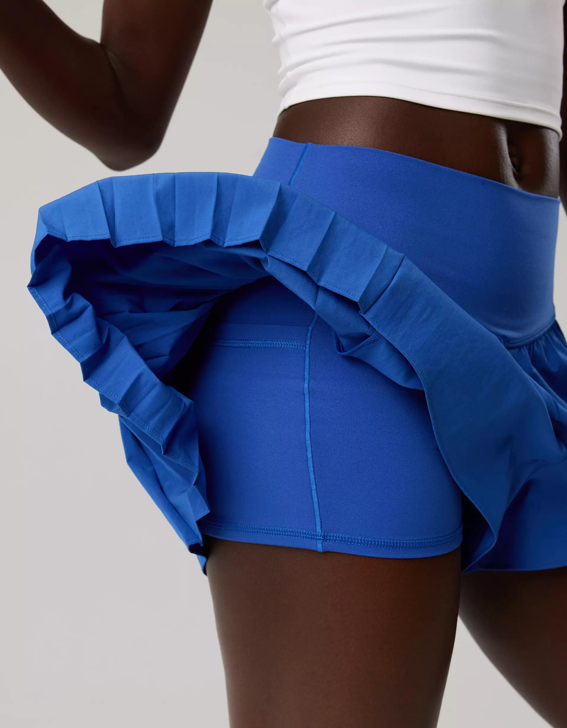 OFFLINE By Aerie Real Me Pleated Flowy Short Product Image