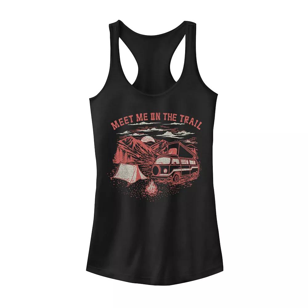 Juniors' Meet Me On The Trail Graphic Tank Top, Girl's,  Product Image