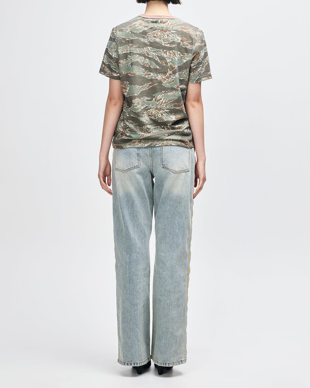 Joyride Ringer Tee - Ground Cover Green Product Image