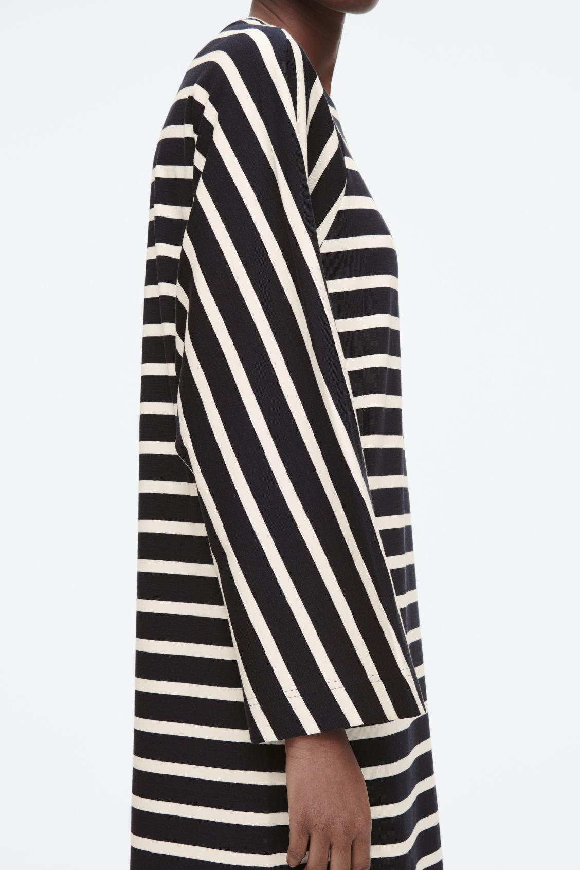 JERSEY MIDI COLUMN DRESS Product Image