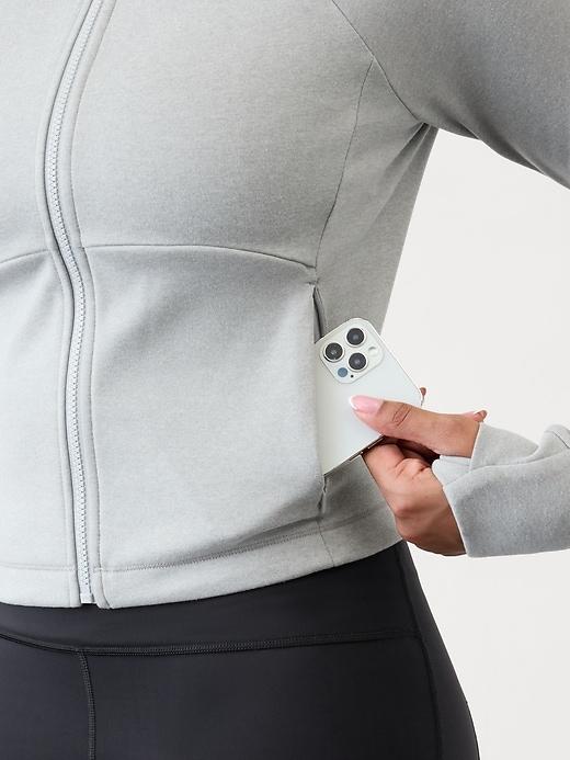 Unstoppable Cropped Full Zip Product Image