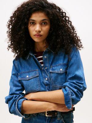 Relaxed Lightweight Denim Shirt Product Image