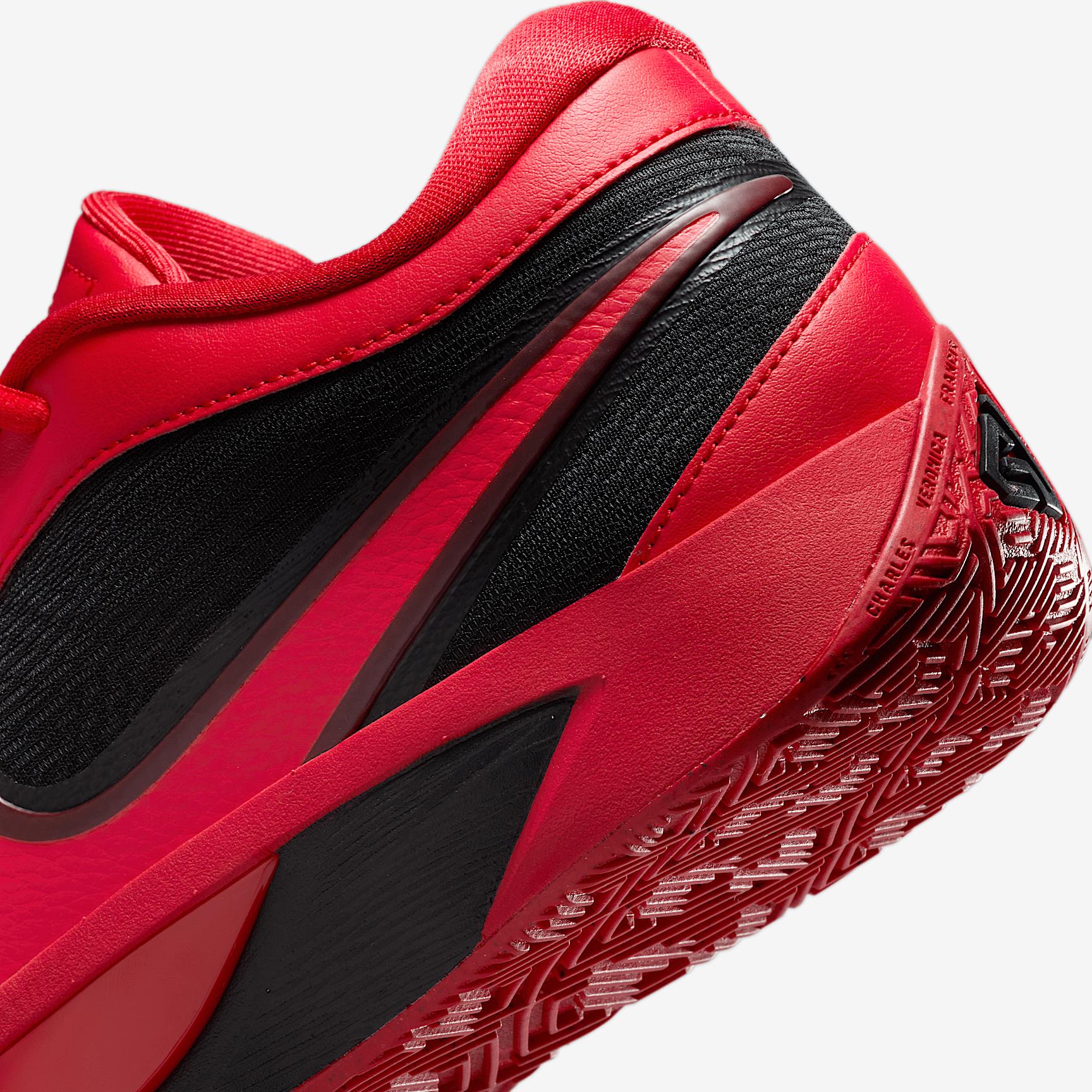 Nike Mens Giannis Antetokounmpo Nike Giannis Freak 6 Enforcer - Mens Basketball Shoes Black/University Red/Black Product Image