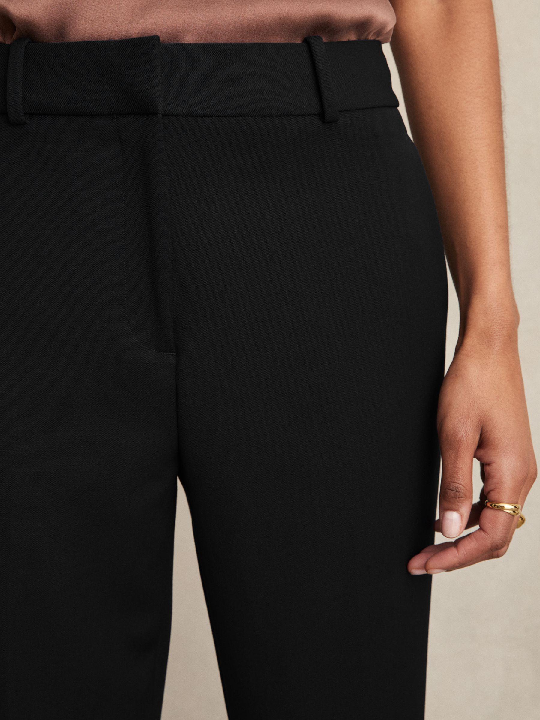Wide-Leg Tailored Trousers in Camel Product Image