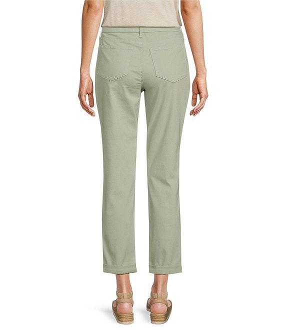 NYDJ Margot High Rise Slim Straight Girlfriend Jeans Product Image