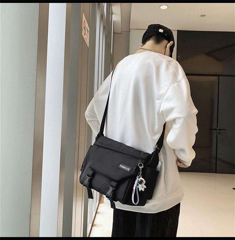 Applique Multi-Pocket Messenger Bag Product Image