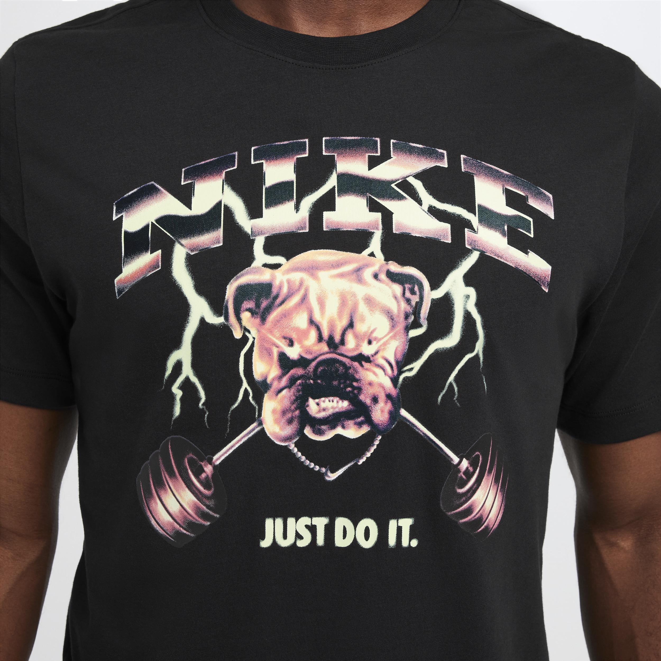 Mens Nike Bulldog Fitness T-Shirt Product Image