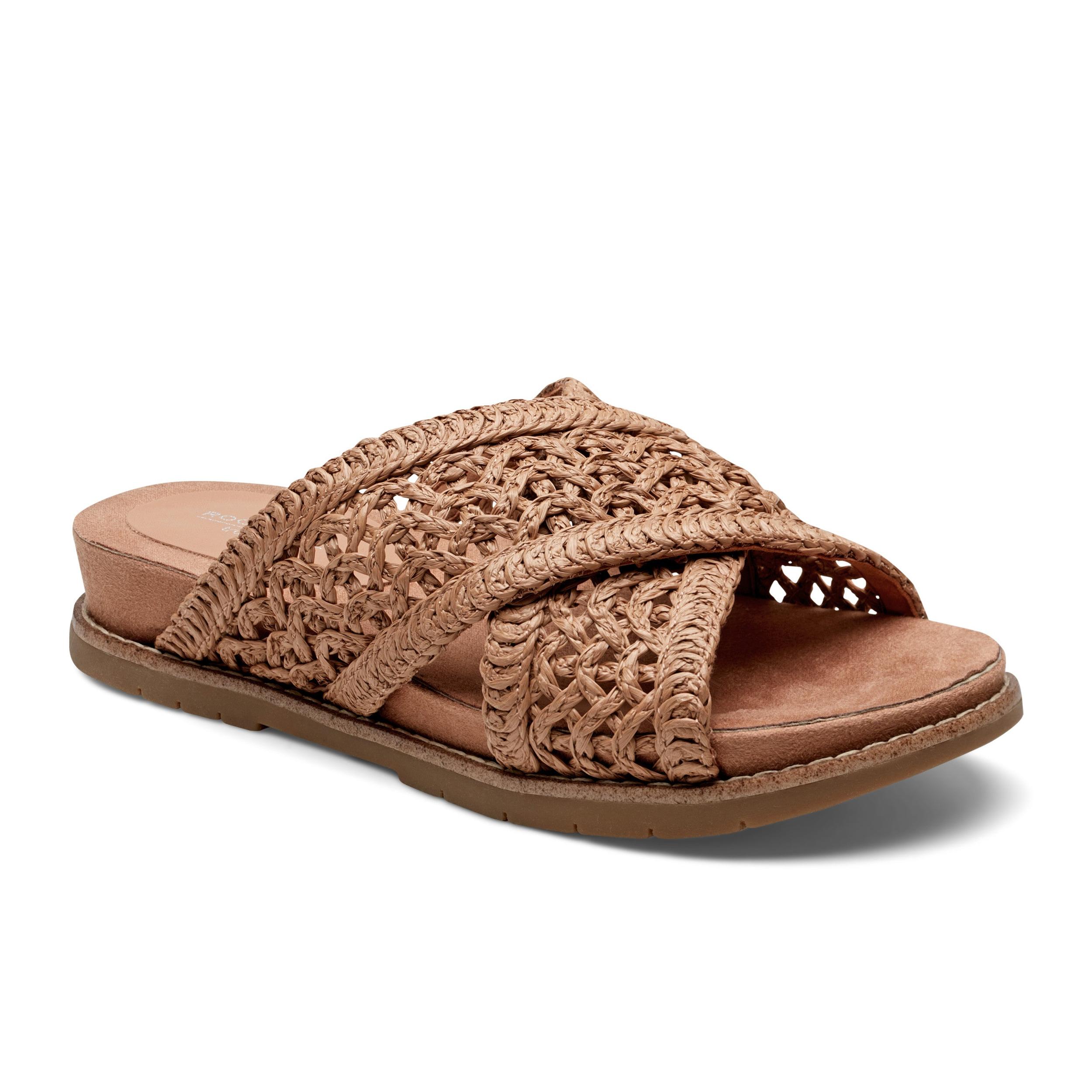 Women's Zora Open Toe Slip-on Flat Casual Sandals Product Image
