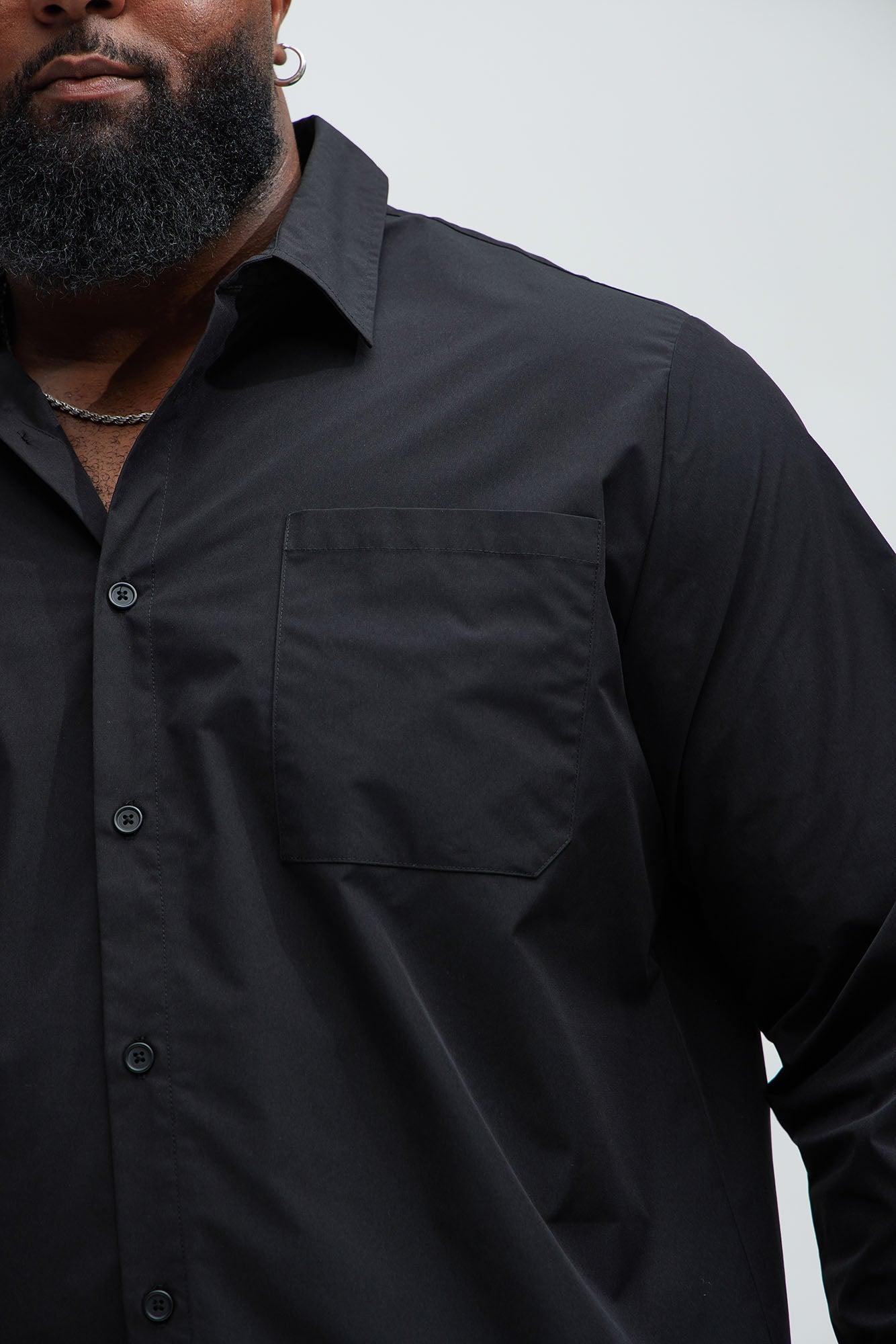 Ansel Tech Shirt - Black Product Image