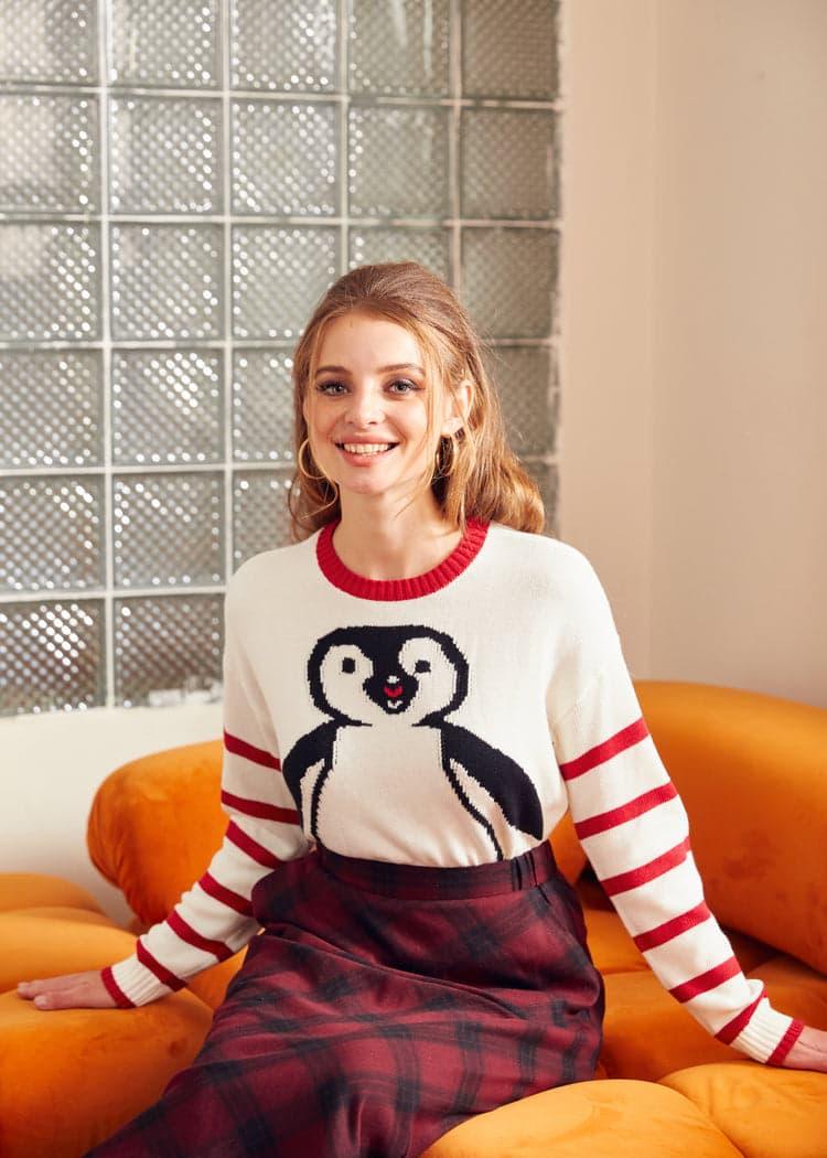 Timeless Striped Tapestry Crewneck Sweater Product Image