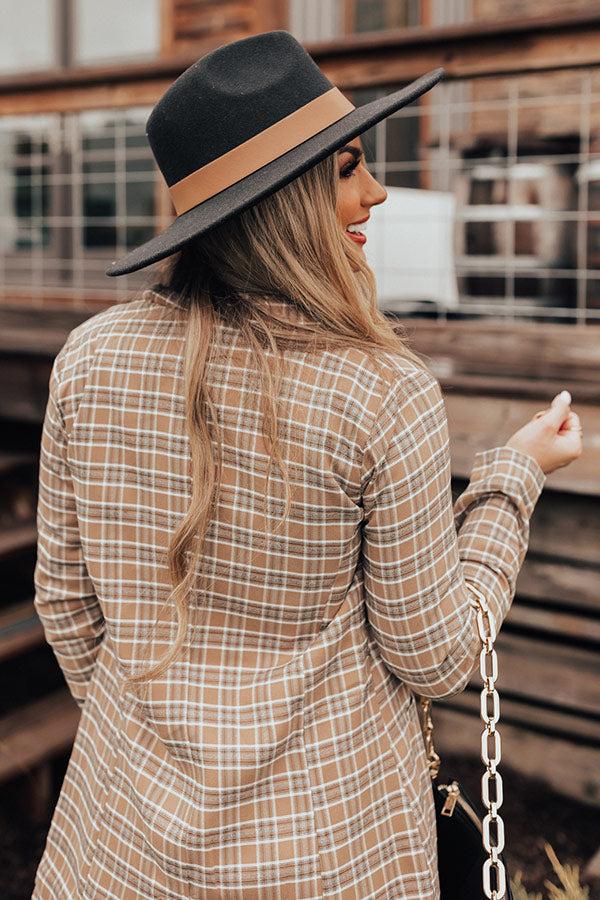 Sweetheart In The City Fedora In Black Product Image