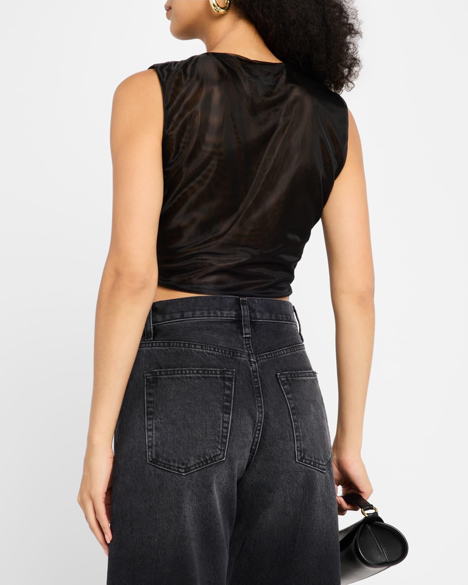 The Mesh Twist Tank Top  Product Image